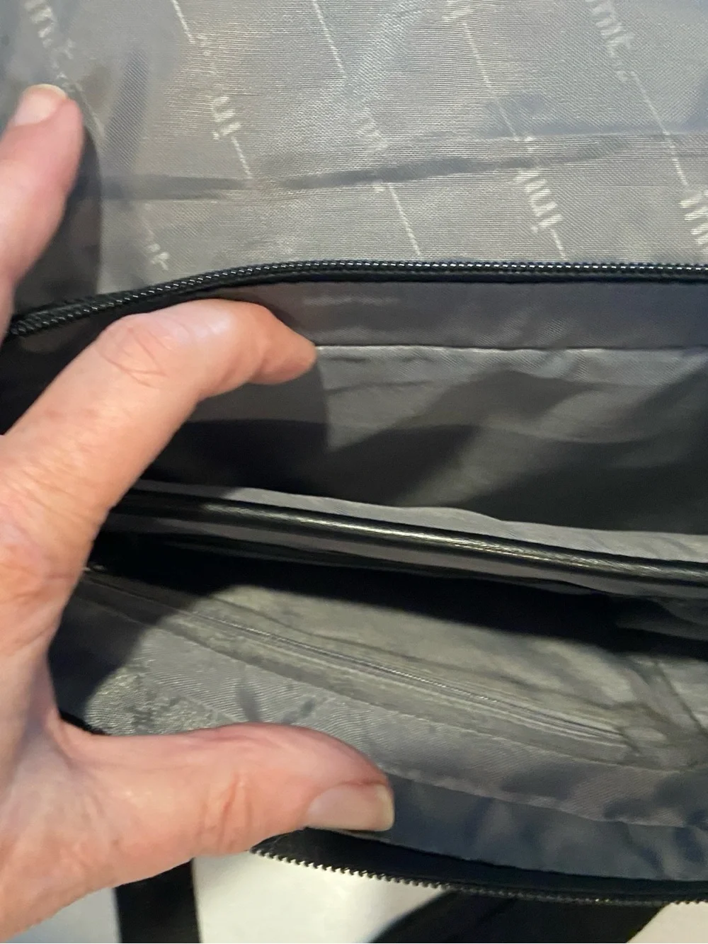 Black Men's Briefcase Bag - Unbranded